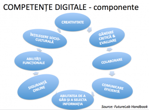 grafic competențe digitale