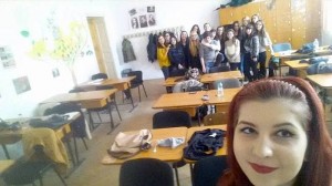 selfie Colegiul Eminescu Iasi