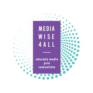 Logo Mediawise4All educație media prin comunitate formare de formatori